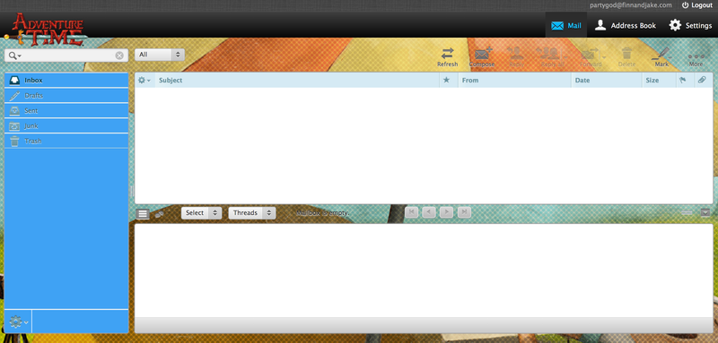 Illustration for article titled Floop your inbox with an Adventure Time e-mail address